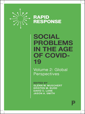 cover image of Social Problems in the Age of COVID-19 Vol 2